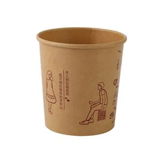 Контейнер для супу з харчового крафт-паперу